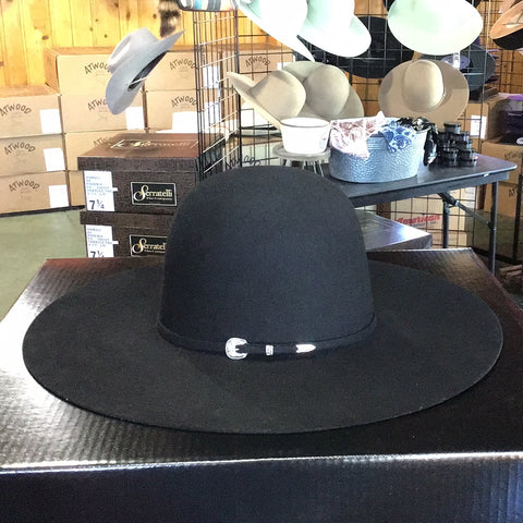 Serratelli 6x Black Felt Hat