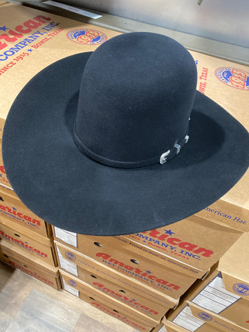 7x Black American Hat Company 4 1/4 Brim