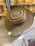 This 5inch Brim High Flyin’ 100 Beaver hat can be found at a Mounted Shooting event near you on its new owner!!