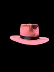 Vintage Pink Refashion hat 7 1/8